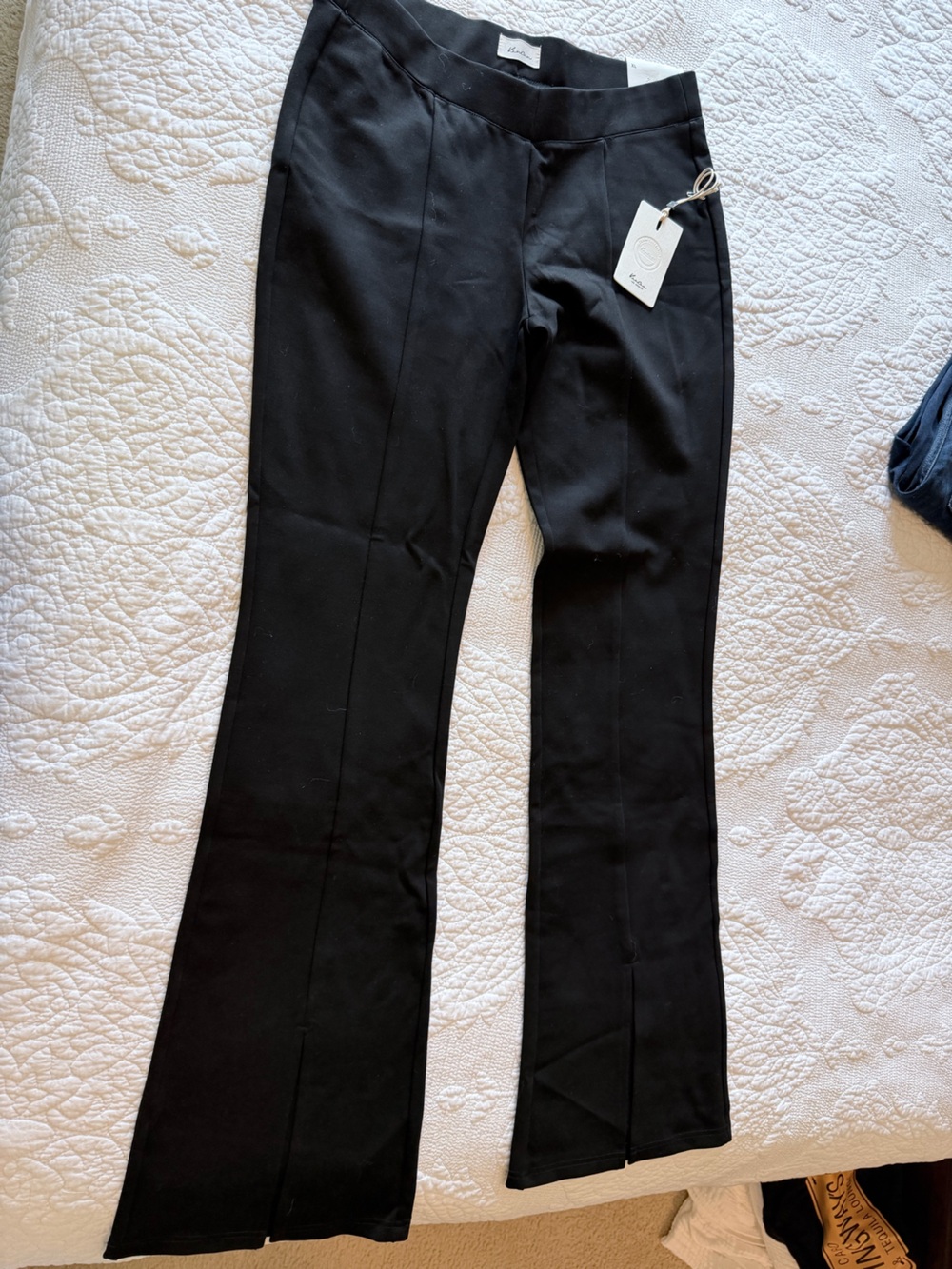 KanCan Black Boot Cut Ponte Pants